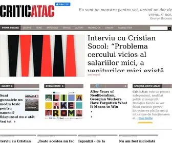 Criticatac.ro(Eu sunt un monstru pentru voi) Screenshot