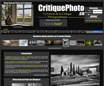 Critiquephoto.com(Le forum de la critique photo) Screenshot