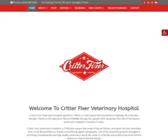 Critterfixerveterinaryhospital.com(Veterinarian in Bonaire) Screenshot