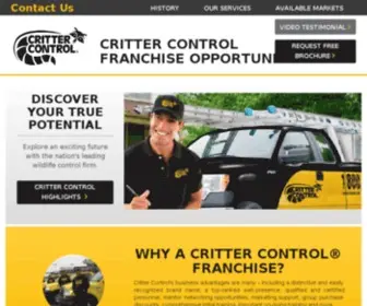 Critterfranchise.com(Franchise Opportunity) Screenshot