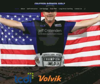 Crittergolf.com(Jeff Crittenden) Screenshot