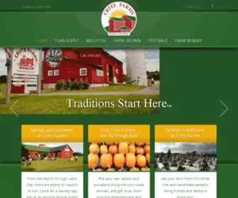 CritzFarms.com(Critz Farms) Screenshot