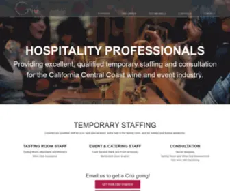 Criuhospitality.com(Criú) Screenshot