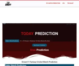 Crix11.com(Today Match Prediction) Screenshot