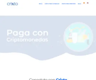 Crixto.com(Pasarela de pagos en Linea CRIXTO) Screenshot