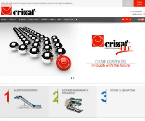 Crizafspa.it(CRIZAF S.r.l) Screenshot