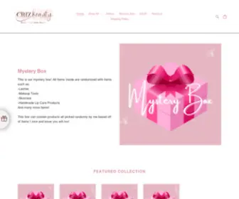 Crizbeauty.com(Criz Beauty) Screenshot