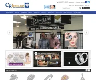 Crjewelers.com(CR Jewelers Diamond Importers) Screenshot