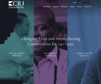 CRJ.org(Community Resources for Justice) Screenshot