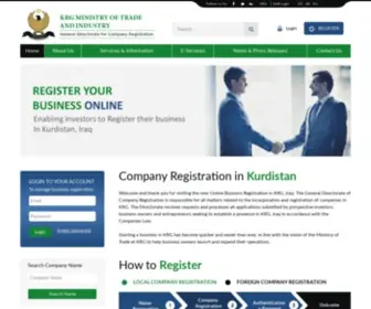 CRKRG.org(پۆرتاڵێک) Screenshot