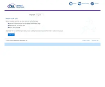 CRLclear.com(Home Page) Screenshot