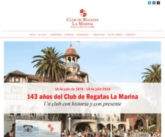 CRLM.org.ar(Club de Regatas La Marina) Screenshot