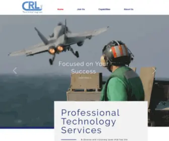 CRltechnologies.com(Home) Screenshot