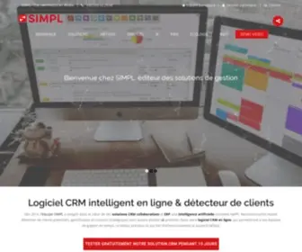 CRM-Pour-Pme.fr(Simple crm) Screenshot
