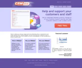 CRmdesk.com(Online Customer Support) Screenshot