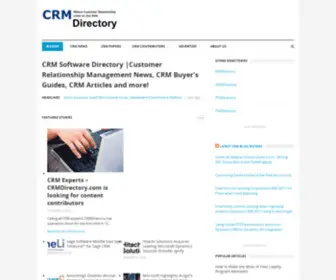 CRmdirectory.com(CRM News) Screenshot