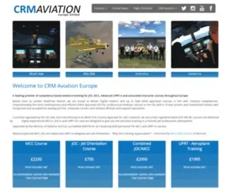 Crmeurope.com(CRM Aviation) Screenshot