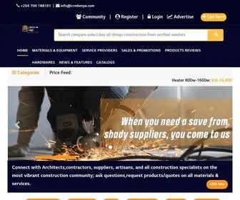 CRmkenya.com(Construction Revolution Market) Screenshot