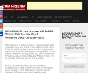 CRmnigeria.com(CRmnigeria) Screenshot