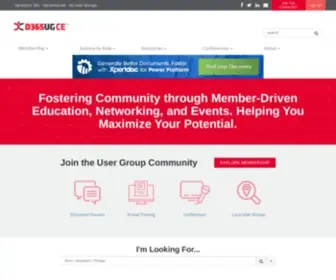 Crmug.com(Dynamics CRM User Group) Screenshot
