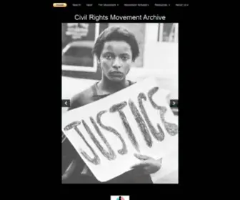 CRmvet.org(Civil Rights Movement Archive) Screenshot