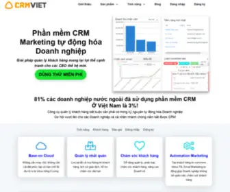 CRmviet.com.vn(Phần mềm Crm) Screenshot