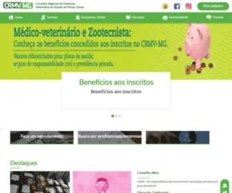 CRMVMG.org.br(CRMV) Screenshot