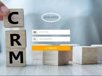 CRMWGR.com(Wiseguy CRM) Screenshot