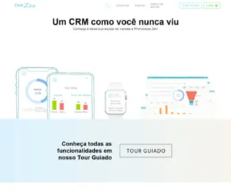 CRmzen.com.br(O CRM para deixar sua equipe Zen) Screenshot