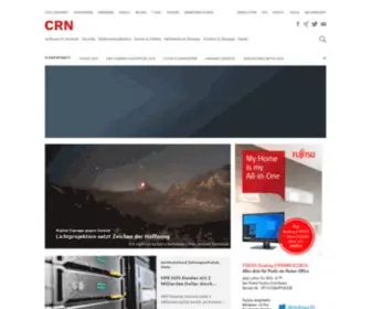 CRN.de(Nachrichten, Analysen und Meinungen für den deutschen IT-Channel) Screenshot