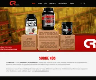 Crnutrition.com.br(Cr group) Screenshot