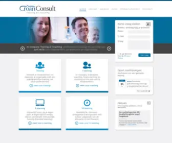 Croanconsult.nl(We versterken de ontwikkeling van medewerkers en organisaties) Screenshot