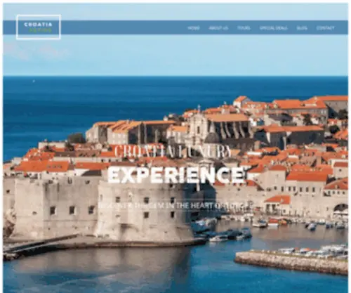 Croatia-Active.com(Croatia tours and travel) Screenshot