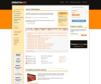 Croatiabiz.com(Poslovni servisi) Screenshot