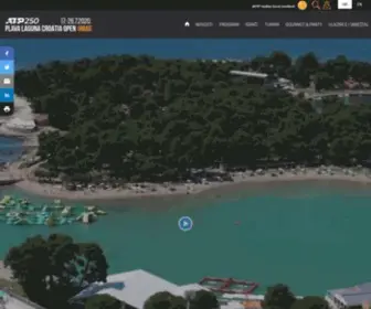 Croatiaopen.hr(Croatia Open Umag) Screenshot