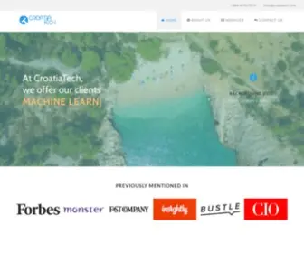 Croatiatech.com(European Tech Outsourcing Alternative To India) Screenshot