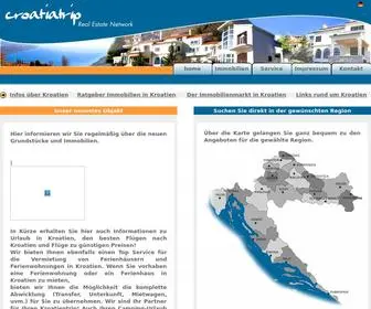 Croatiatrip.com(Kroatien flüge) Screenshot