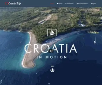 Croatiatrip.net(Croatia trip) Screenshot