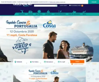 Croaziere.net(Croaziere mediterana) Screenshot
