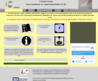 Crobics.com(Modélisation) Screenshot