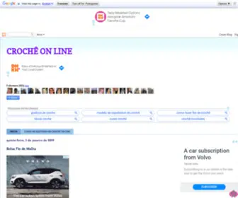 Crocheonline.com.br(CROCHÊ) Screenshot