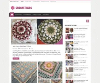 Crochetblog.net(Free Crochet Patterns And Knitting Patterns) Screenshot