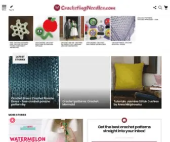 Crochetingneedles.com(Dit domein kan te koop zijn) Screenshot