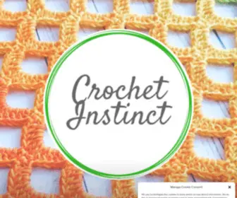 Crochetinstinct.com(A Penchant for Crochet) Screenshot