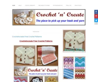 Crochetncreate.com(Crochet 'n' Create) Screenshot