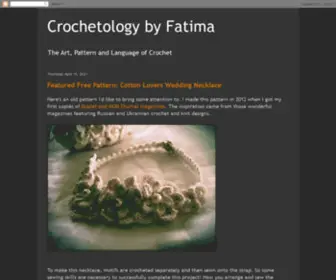 Crochetology.net(Crochetology by Fatima) Screenshot