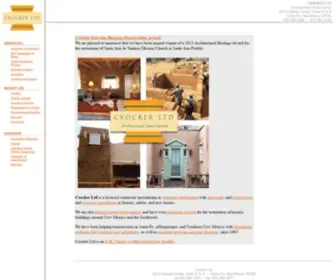 Crockerltd.net(Crocker Ltd) Screenshot