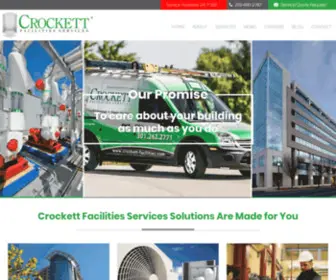 Crockett-Facilities.com(Commercial & Government Building Operations & Maintenance) Screenshot
