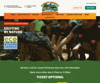 Crocodileadventures.com(Wildlife Activities & Visitor Services) Screenshot