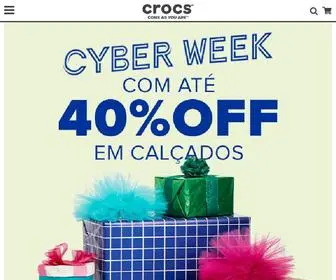 Crocs.com.br(Crocs⢠Brasil) Screenshot